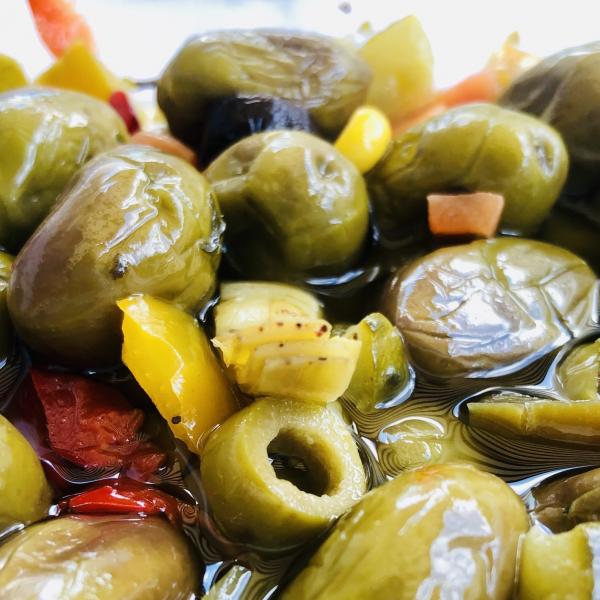 Olive Verdi Siciliane Condite